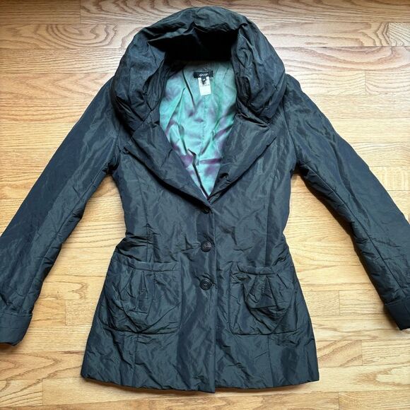 Gossip Winter Jacket Made in Italy Small Black - Picture 5 of 5